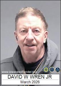 David William Wren Jr a registered Sex Offender of Iowa