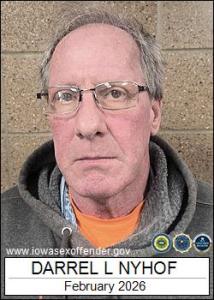 Darrel Lee Nyhof a registered Sex Offender of Iowa