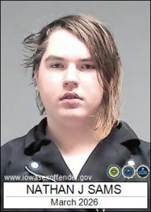 Nathan Joel Sams a registered Sex Offender of Iowa