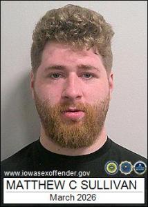 Matthew Criostoir Sullivan a registered Sex Offender of Iowa