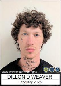 Dillon Dean Weaver a registered Sex Offender of Nebraska