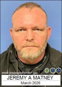 Jeremy Andrew Matney a registered Sex Offender of Iowa