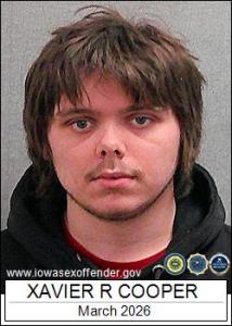 Xavier Robert Cooper a registered Sex Offender of Iowa