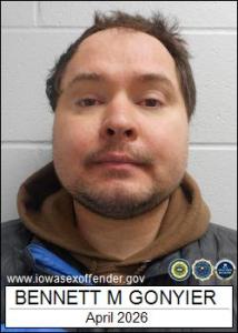 Bennett Myhre Gonyier a registered Sex Offender of Iowa