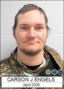 Carson Jerome Engels a registered Sex Offender of Iowa