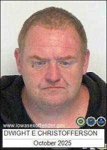 Dwight Edward Christofferson a registered Sex Offender of Iowa