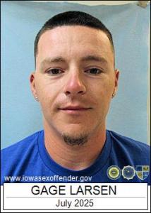 Gage Larsen a registered Sex Offender of Iowa