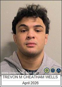 Trevon Michael Cheatham Wells a registered Sex Offender of Iowa