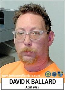 David Kerr Ballard a registered Sex, Violent, or Drug Offender of Kansas