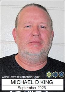 Michael Douglas King a registered Sex Offender of Iowa