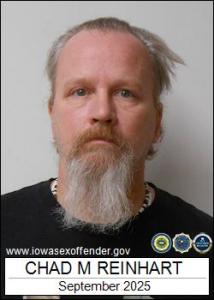 Chad Michael Reinhart a registered Sex Offender of Iowa