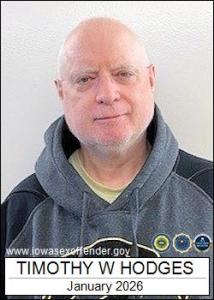 Timothy William Hodges a registered Sex Offender of Iowa