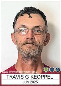 Travis Gerald Keoppel a registered Sex Offender of Iowa