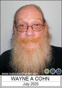 Wayne Alan Cohn a registered Sex Offender of Iowa