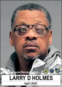 Larry Darnell Holmes a registered Sex Offender of Iowa