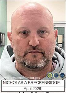 Nicholas Alan Breckenridge a registered Sex Offender of Iowa
