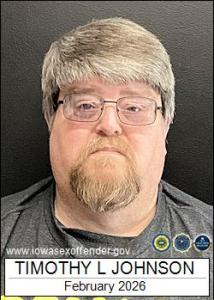 Timothy Lynn Johnson a registered Sex Offender of Iowa