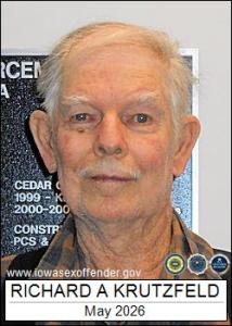 Richard Archie Krutzfeld a registered Sex Offender of Iowa