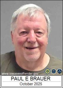 Paul Emert Brauer a registered Sex Offender of Iowa