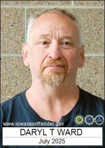 Daryl Thomas Ward a registered Sex Offender of Iowa