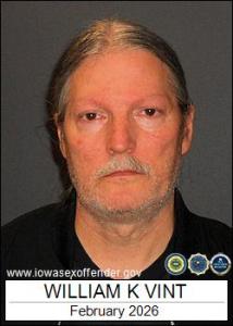 William Kenneth Vint a registered Sex Offender of Iowa