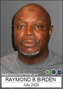 Raymond Bernard Birden a registered Sex Offender of Iowa