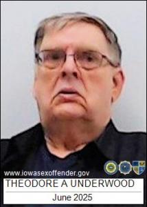 Theodore Allan Underwood a registered Sex Offender of Iowa