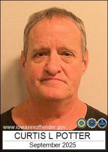 Curtis Lee Potter a registered Sex Offender of Iowa