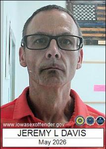 Jeremy Lee Davis a registered Sex Offender of Iowa