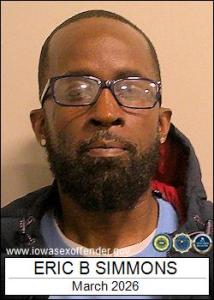 Eric Bernard Simmons a registered Sex Offender of Iowa