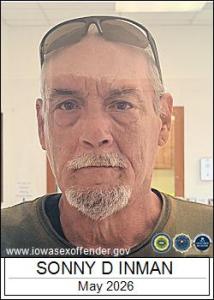 Sonny Dean Inman a registered Sex Offender of Iowa