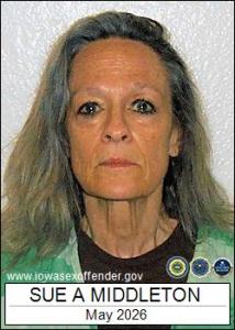 Sue Ann Middleton a registered Sex Offender of Iowa