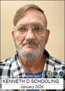 Kenneth Dale Schooling a registered Sex Offender of Iowa
