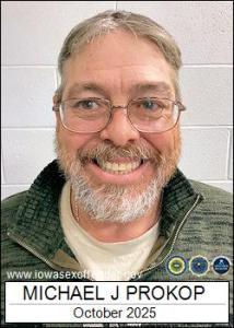 Michael Joseph Prokop a registered Sex Offender of Iowa