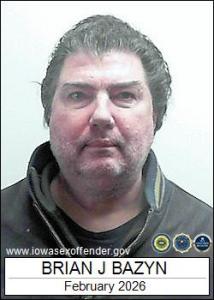 Brian Joseph Bazyn a registered Sex Offender of Iowa