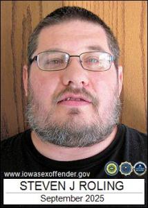 Steven James Roling a registered Sex Offender of Iowa