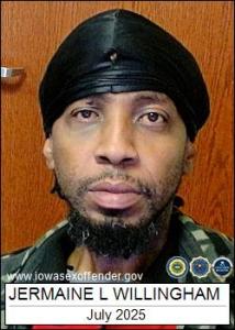 Jermaine Latrel Willingham a registered Sex Offender of Iowa