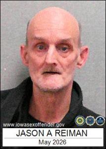 Jason Ardell Reiman a registered Sex Offender of Iowa