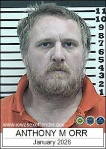 Anthony Michael Orr a registered Sex Offender of Iowa