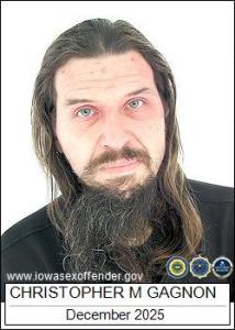 Christopher Melvin Gagnon a registered Sex Offender of Iowa