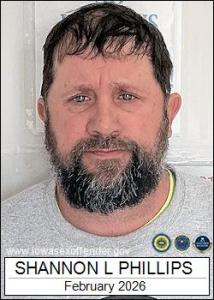 Shannon Lee Phillips a registered Sex Offender of Iowa