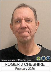 Roger James Cheshire a registered Sex Offender of Iowa