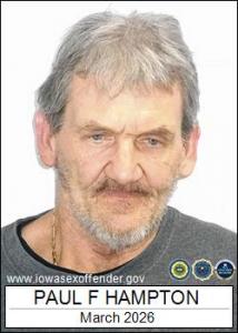 Paul Frederick Hampton a registered Sex Offender of Iowa