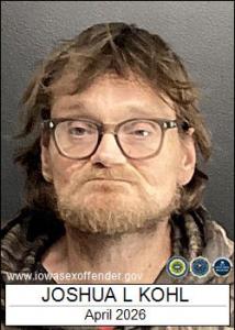 Joshua Lee Kohl a registered Sex Offender of Iowa