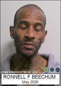 Ronnell Fredrick Beechum a registered Sex Offender of Iowa