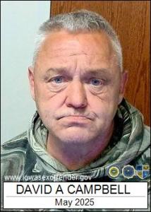 David Allen Campbell a registered Sex Offender of Iowa