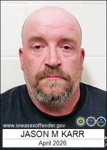 Jason Michael Karr a registered Sex Offender of Iowa