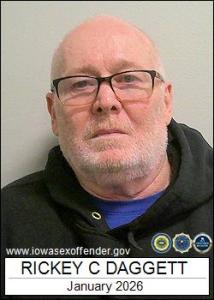 Rickey Carl Daggett a registered Sex Offender of Iowa