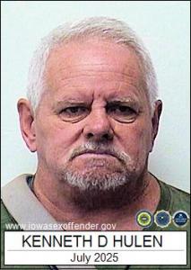 Kenneth Dean Hulen a registered Sex Offender of Iowa