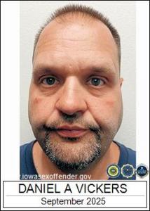 Daniel Alan Vickers a registered Sex Offender of Iowa